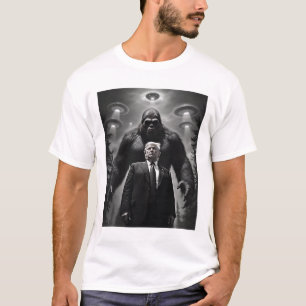 Camiseta Encontro com Bigfoot Ufo Alienígena Extraterrestre