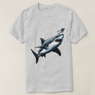 Camiseta Encontro com Megalodon
