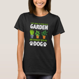 Camiseta Encontro Com Meu Cachorro e Jardim Cachorro Jardin