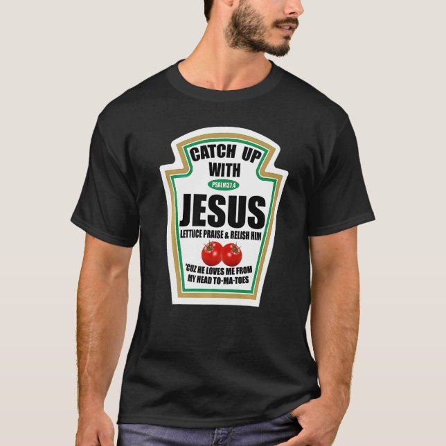 Camiseta Encontro Cristão com Jesus Salmo 374 (Frente)