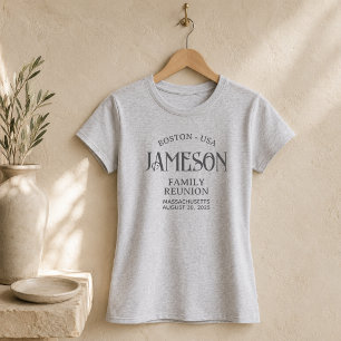 Camiseta Encontro da Família Personalizado com Arco Clássic