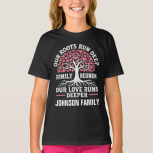 Camiseta Encontro de Família Personalizado Nossa Árvore de 