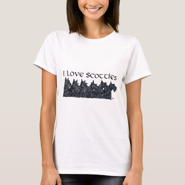 Camiseta Encontro de Scottish Terrier (Frente)