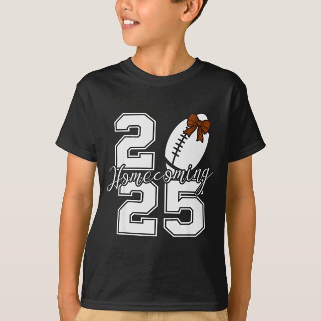 Camiseta Encontro de volta às aulas Hoco 2025 Espírito de E (Frente)