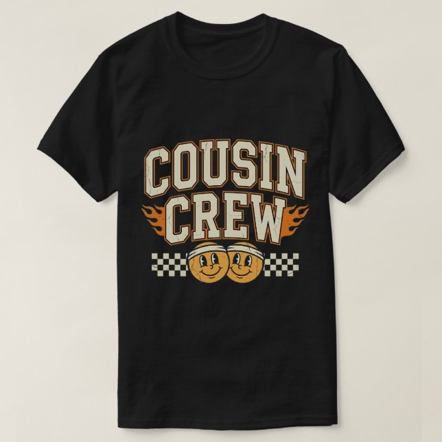 Camiseta Encontro Familiar da Turma dos Primos Engraçado (Frente do Design)