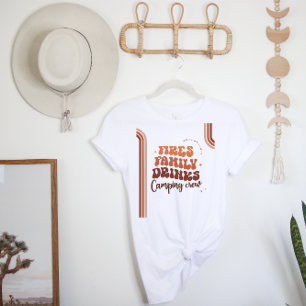 Camiseta Encontro Familiar de Acampamento Viagem de Carro