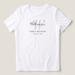 Camiseta Encontro Familiar Monograma Simples