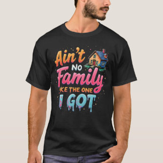 Camiseta Encontro Familiar Não Há Família Como a Que Eu Ten