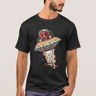 Camiseta Encontro Próximo De Abdução De Águia Espacial Ufo