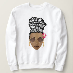 Camiseta Encorajando as mulheres negras, trocadilhos natura