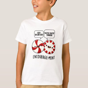 Camiseta Encorajar o Engraçado Engraçado Candy Pun