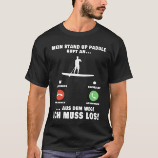 Camiseta Encoste o Conselho SUP Anruf Paddle para Cima