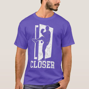 Camiseta Encosto Engraçado Esmaga a Porta do Baseball Arran