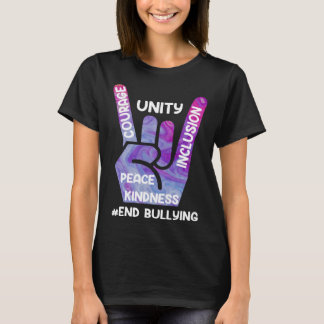 Camiseta End Bullying Awareness and Solidarity for handicap