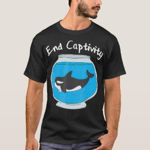 Camiseta End Captivity Free The Orcas 