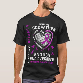 Camiseta End Overdose Awareness Shirt Enough Purple For My 
