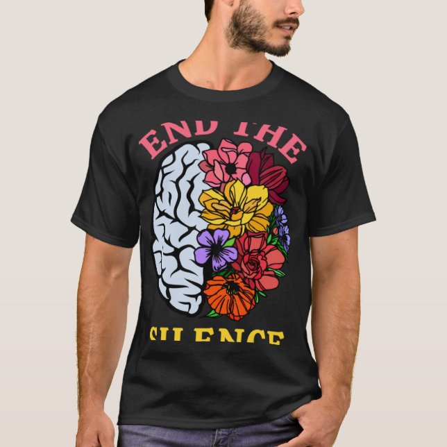 Camiseta End The Silence For Mental Health Awareness 2023   (Frente)