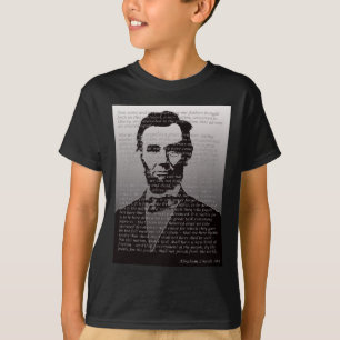 Camiseta Endereço de Abraham Lincoln Gettysburg