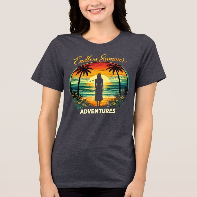 Camiseta Endless Summer Adventure  (Frente)