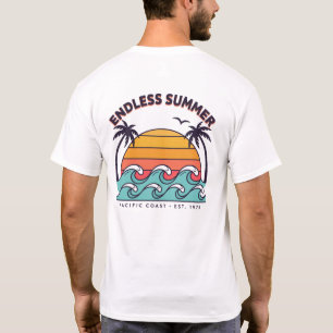 Camiseta Endless Summer Retro Sunset Vintage ano