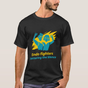 Camiseta Endo combatentes quebrando o silêncio