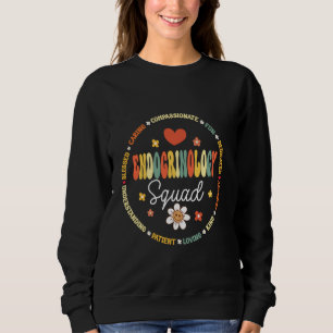 Camiseta Endocrinologia Esquadrão Enfermeira Futuro Endocri