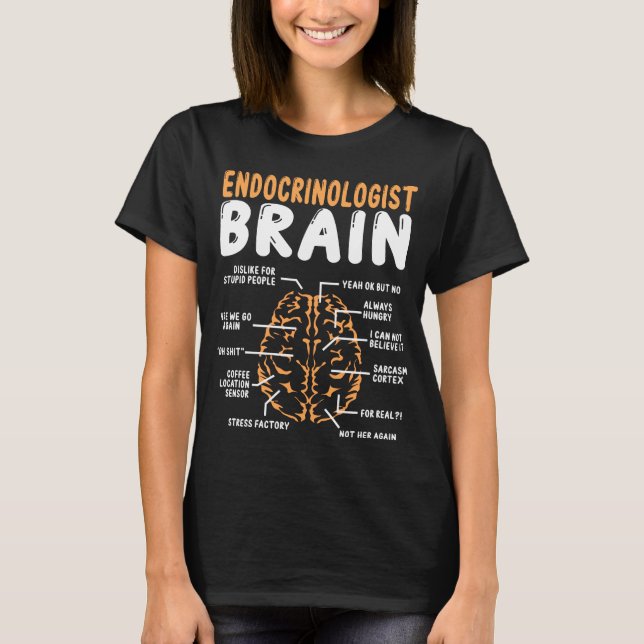 Camiseta Endocrinologista Acessa Diabetologia Endocrina (Frente)