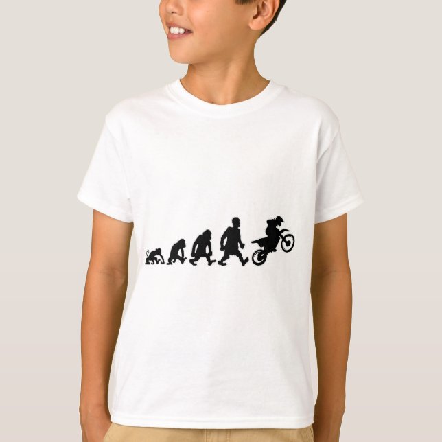 Camiseta enduro da experimentação do moto (Frente)