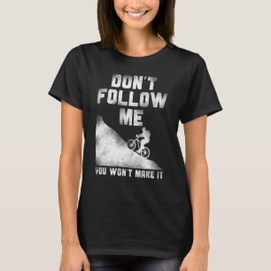 Camiseta Enduro Mtb - Descida De Trilagem De Montanha Vinta