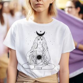 Camiseta Energia Curadora Deusa Celestial