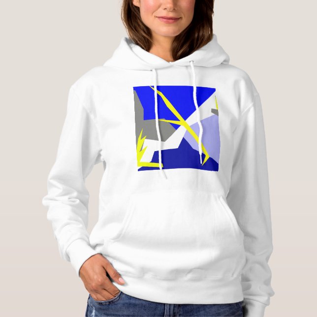 Camiseta Energia de abstrato Art (Frente)