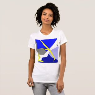 Camiseta Energia de abstrato Art