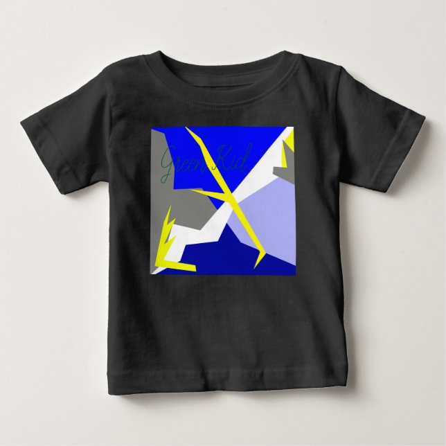 Camiseta Energia de abstrato Art (Frente)
