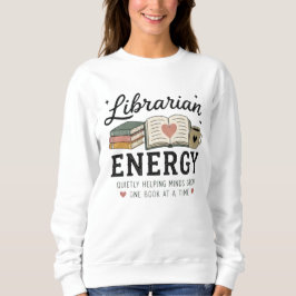 Camiseta Energia de Bibliotecário Ajudando Mentes Crescerem