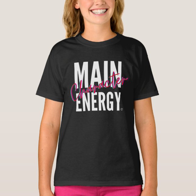 Camiseta Energia de Caráter Principal! (Frente)