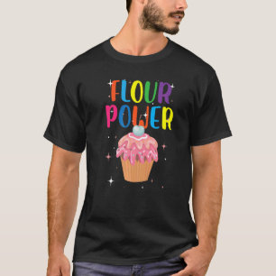 Camiseta Energia De Farinha Para Uma Pessoa Louca Por Doces