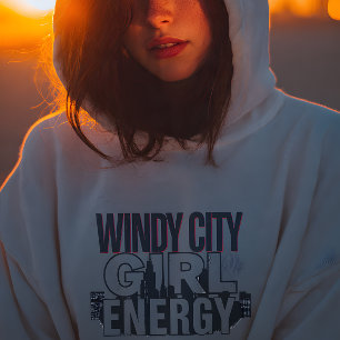 Camiseta Energia de Garota da Cidade Ventosa