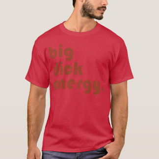 Camiseta energia de pau grande engraçado masculino retrô vi