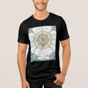 Camiseta Energia de Reiki para a Paz Interna - Um Design de