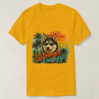 Camiseta Energia de Verão | Ousada, Tendência & Verão Perfe