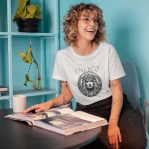 Camiseta Energia divina - Energia mística em design Celta
