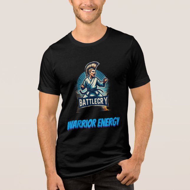Camiseta Energia do Guerreiro (Frente)