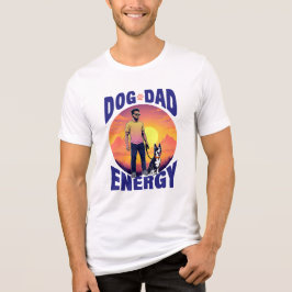 Camiseta Energia do Pai de cães