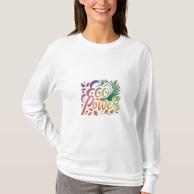 Camiseta Energia ecológica (Frente)