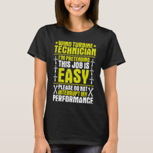 Camiseta Energia Eólica Meu Técnico de Turbina Eólica de De