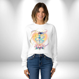 Camiseta Energía Femenina renace en la flor del Loto