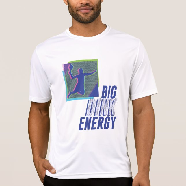 Camiseta Energia Grande/Camiseta Esportiva (Frente)