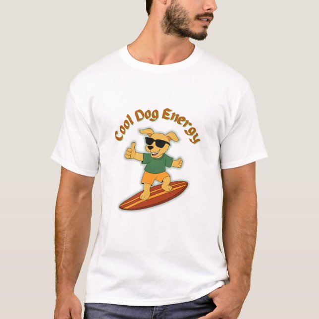 Camiseta Energia legal do cão (Frente)