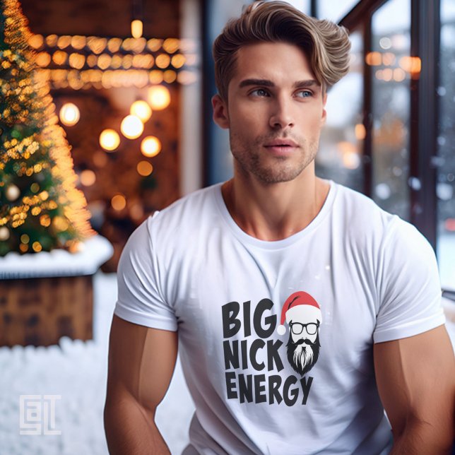 Camiseta Energia Natalina do Grande Nick (Criador carregado)