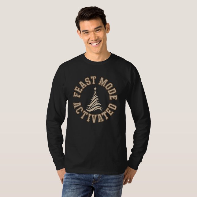 Camiseta Energia Natalina Retrô (Frente Completa)
